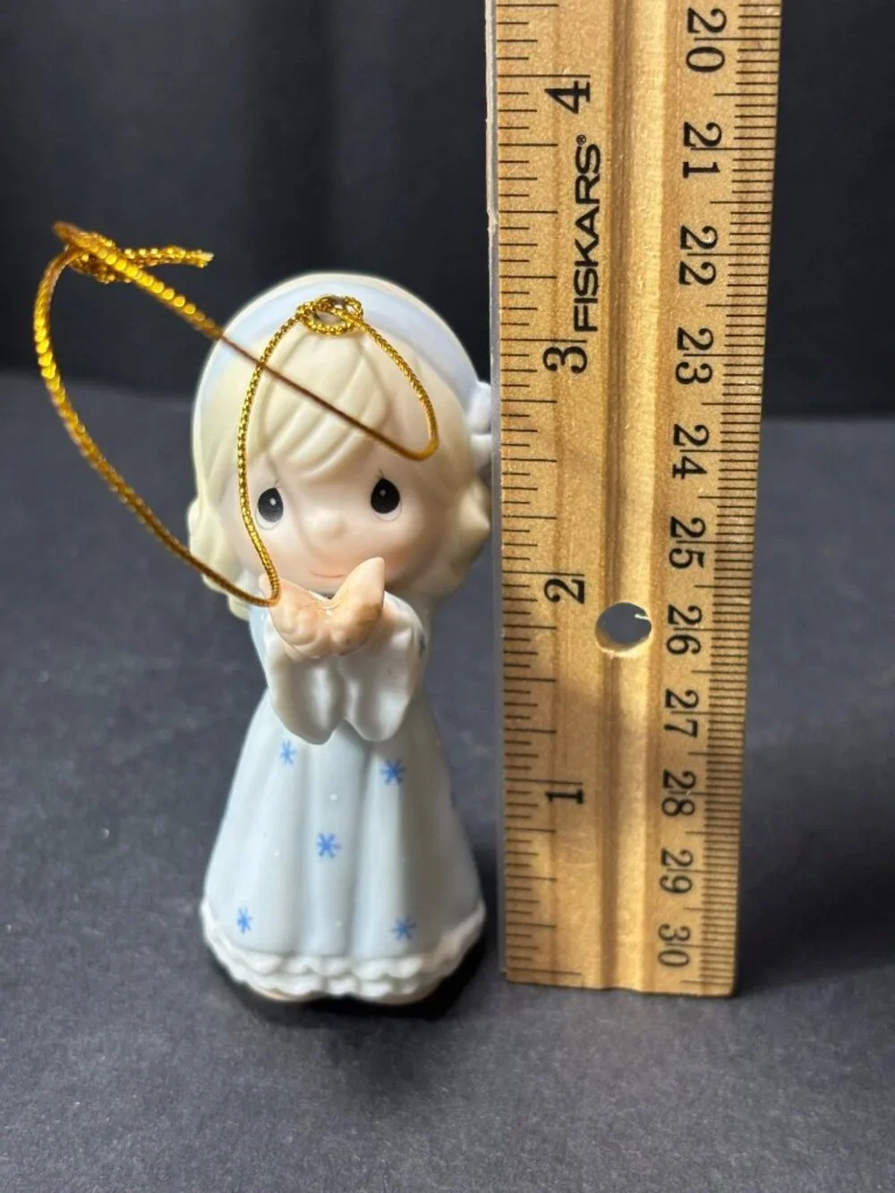 Precious Moments Porcelain Ornament Guide Us To Thy Perfect Light Limited Run 06